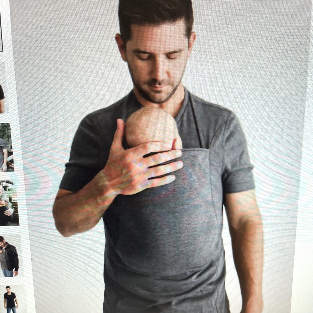 2 Dad shirts by Lalabu - black and grey